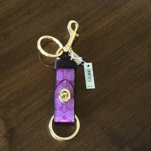 Coach Accessories Coach Trigger Snap Signature Canvas Valet